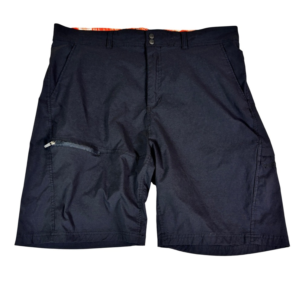 Reel Life Mens Fishing Shorts Black Stretch Cargo Utility XXL Quick Dry 39 Waist